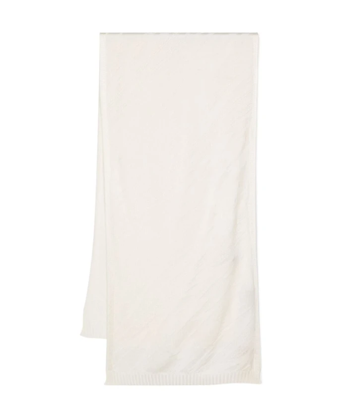 R шарф из вискозы и шерсти Missoni, белый
R шарф из вискозы и шерсти Missoni, белый