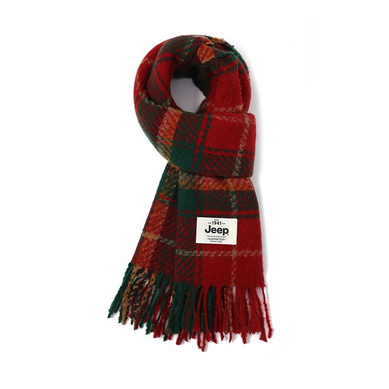 Фальшивый кашемировый вязаный шарф унисекс Jeep 
Фальшивый кашемировый вязаный шарф унисекс Jeep