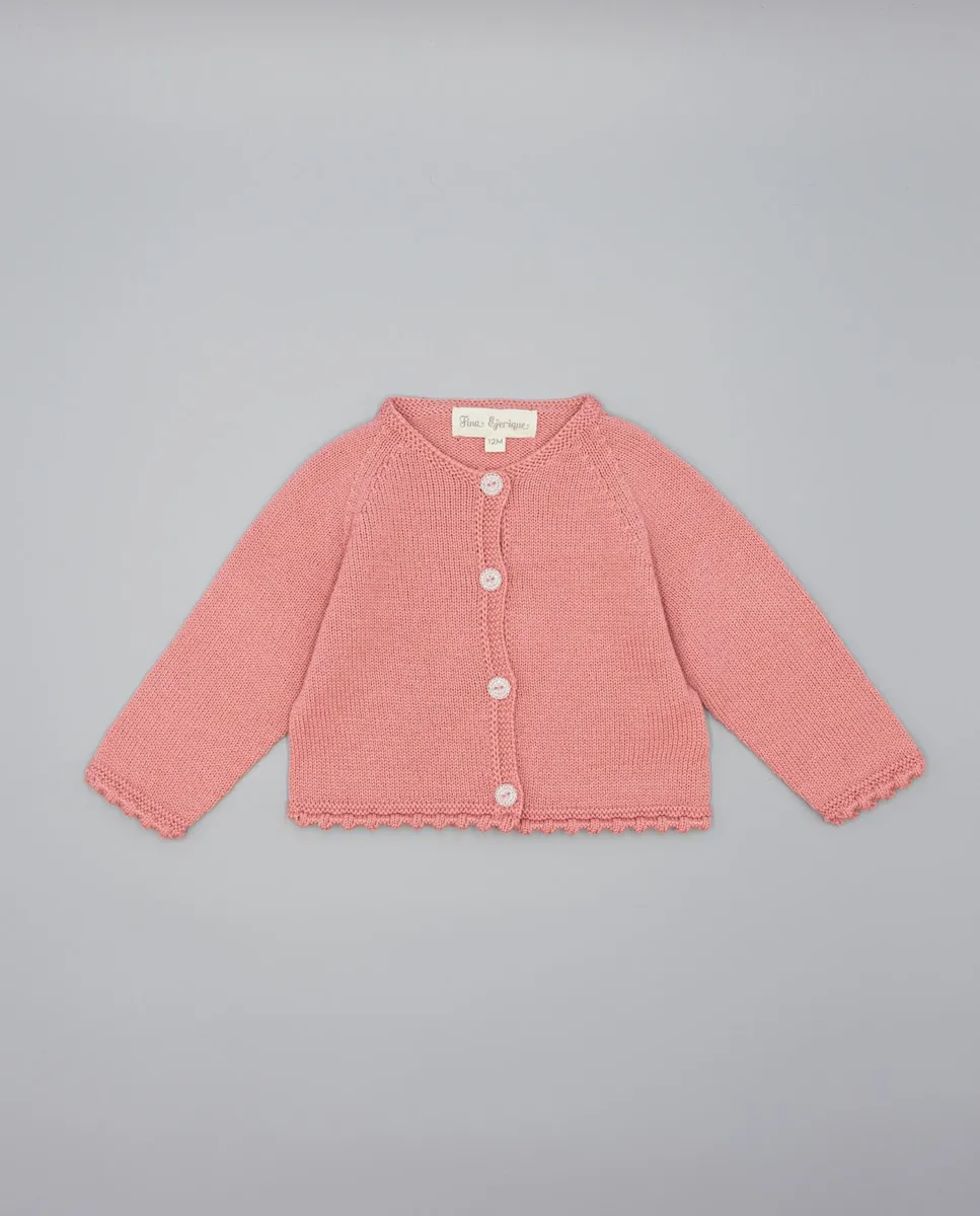 Вязаная детская куртка Fina Ejerique, розовый
Вязаная детская куртка Fina Ejerique, розовый