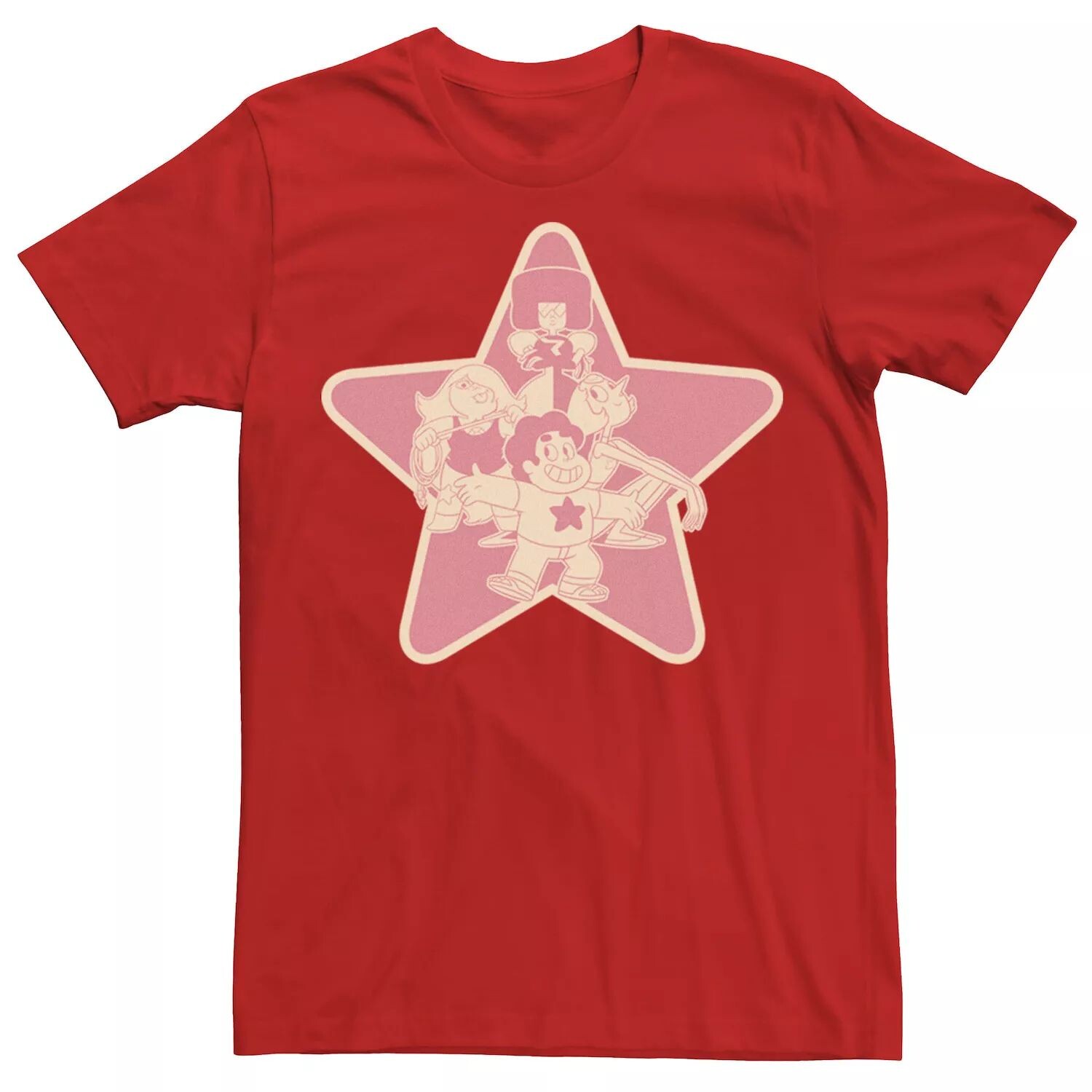 Мужская футболка Cartoon Network Steven Universe с гранатом и аметистом с жемчугом Steven Group Shot Licensed Character, красный
Мужская футболка Cartoon Network Steven Universe с гранатом и аметистом с жемчугом Steven Group Shot Licensed Character, красный