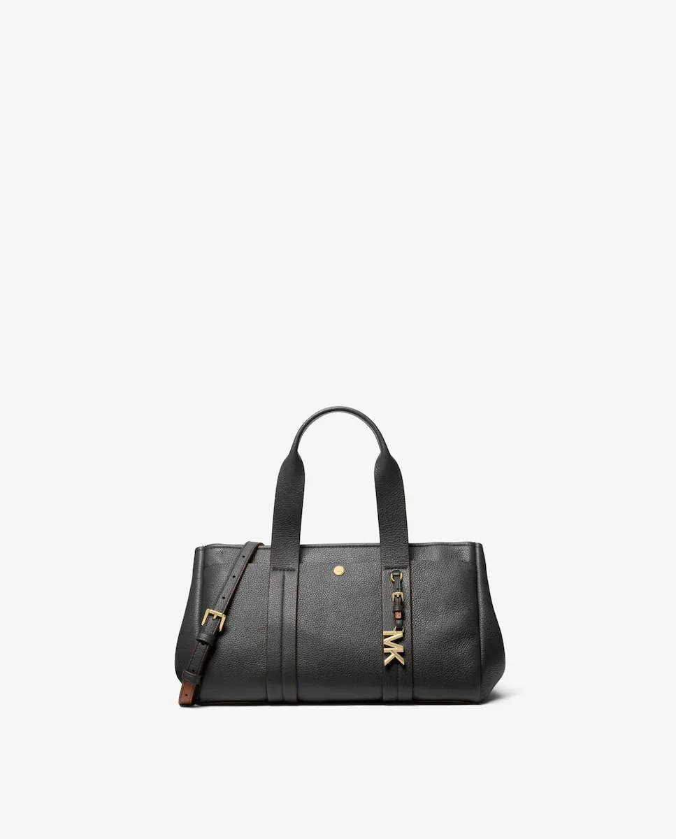 Сумка через плечо Romee из кожи, трансформирующаяся в поясную Michael Michael Kors, черный
Сумка через плечо Romee из кожи, трансформирующаяся в поясную Michael Michael Kors, черный