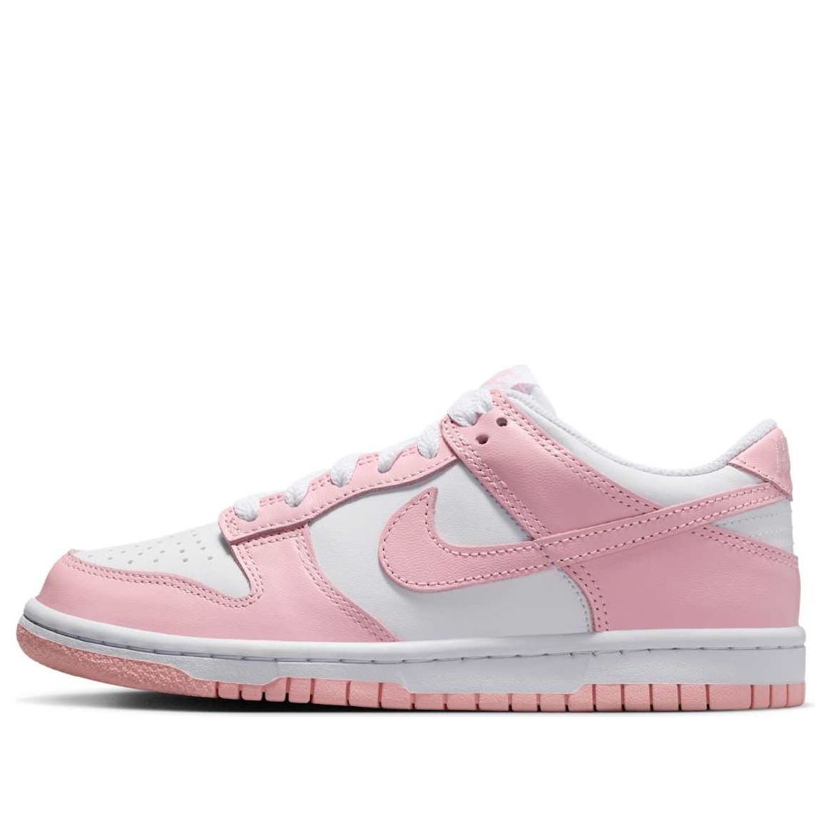 Кроссовки (GS) Nike Dunk Low 'White Medium Soft Pink'
Кроссовки (GS) Nike Dunk Low 'White Medium Soft Pink'
