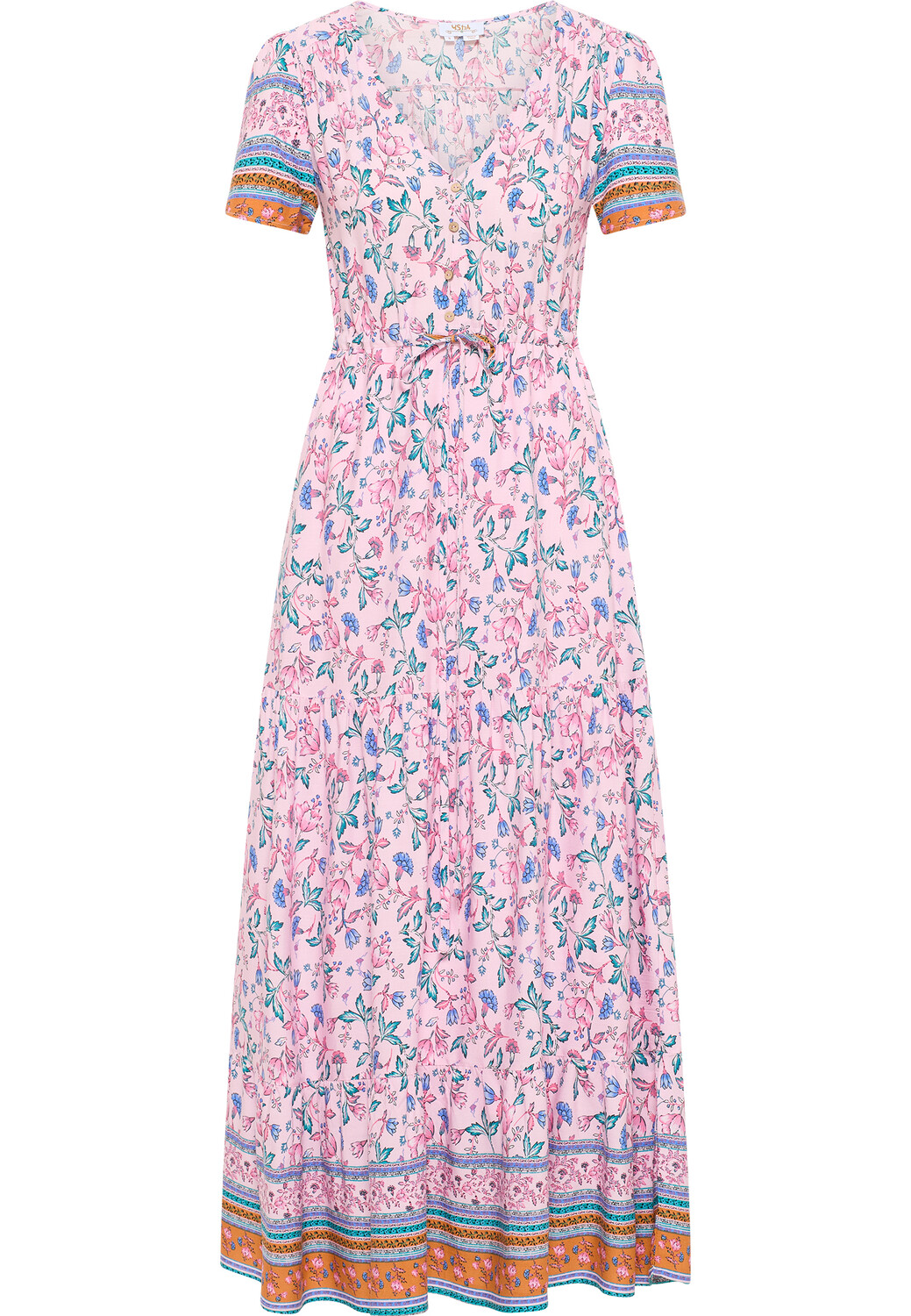 Платье usha FESTIVAL Maxi Mit Blumenprint, цвет Rosa Mehrfarbig
Платье usha FESTIVAL Maxi Mit Blumenprint, цвет Rosa Mehrfarbig