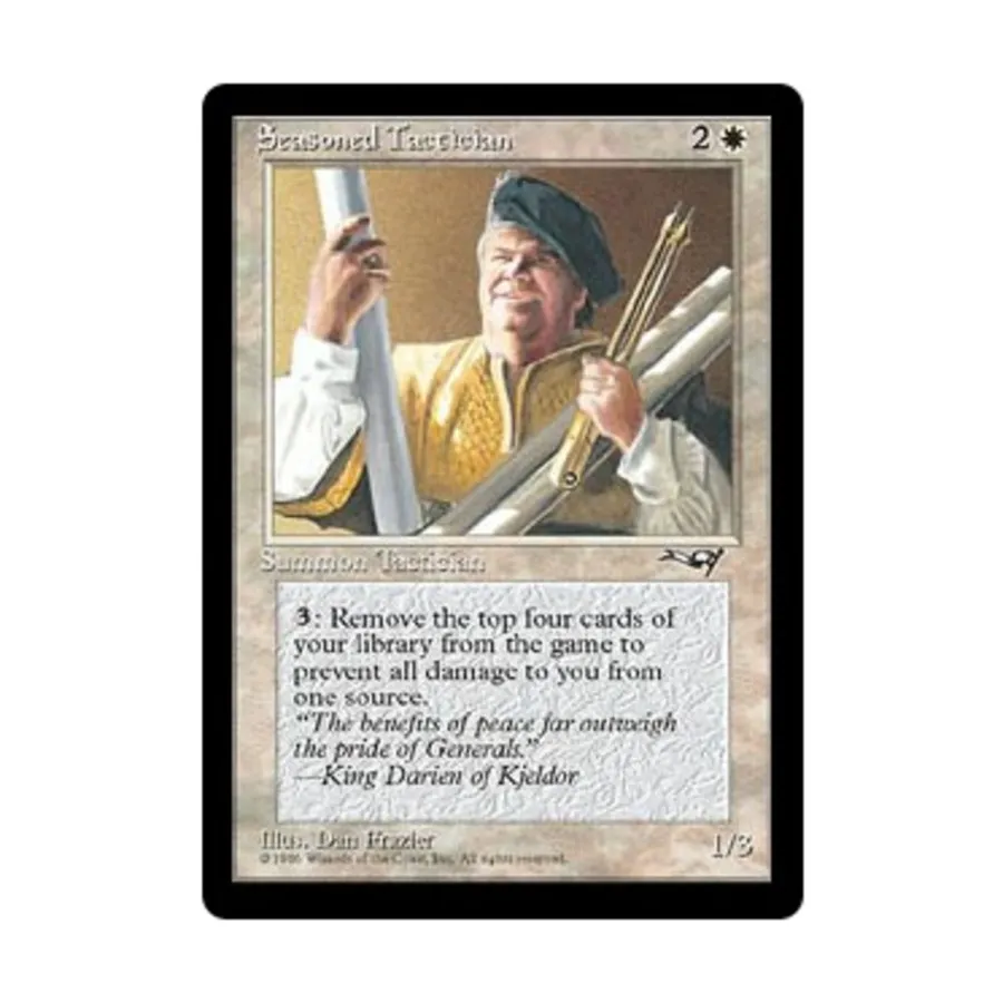 CCG Опытный тактик (U2), MTG - Alliances
CCG Опытный тактик (U2), MTG - Alliances