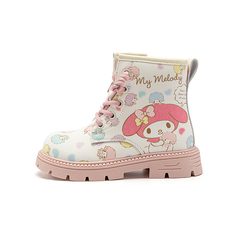 Сапоги детские кожаные My Melody, утепленные, противоскользящие, для подростков Sanrio, бежевый розовый
Сапоги детские кожаные My Melody, утепленные, противоскользящие, для подростков Sanrio, бежевый розовый