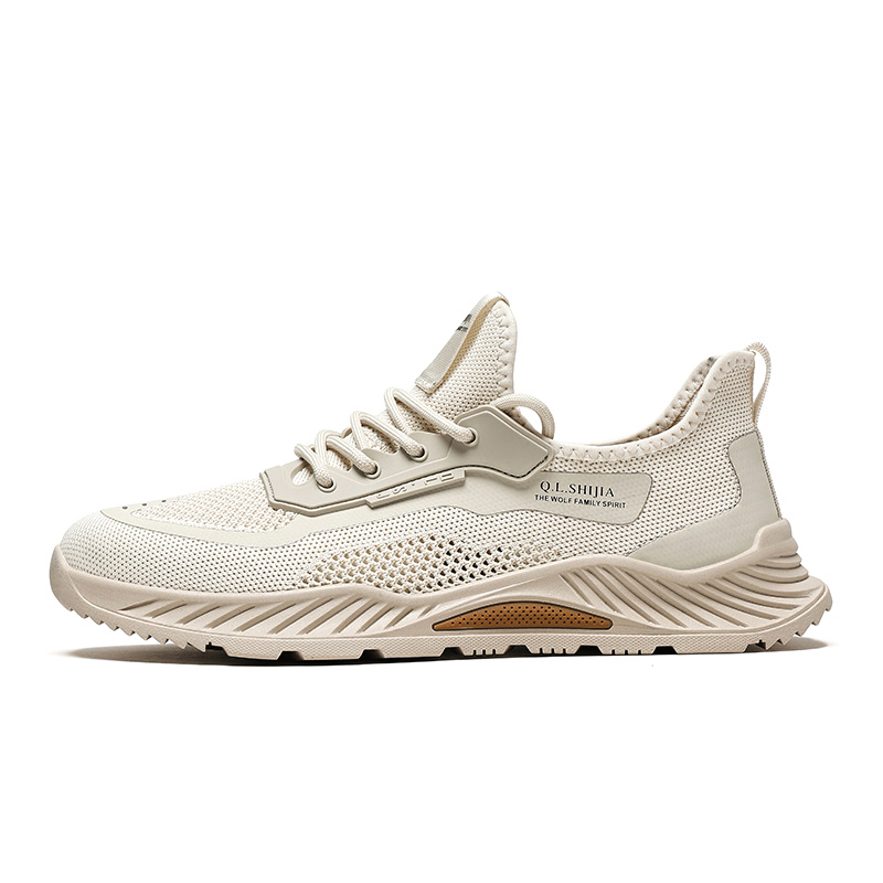 Амортизирующие устойчивые к истиранию дышащие низкие повседневные кроссовки men's Wolves • Family QUNLANGSHIJIA, бежевый
Амортизирующие устойчивые к истиранию дышащие низкие повседневные кроссовки men's Wolves • Family QUNLANGSHIJIA, бежевый