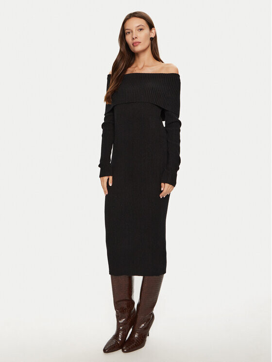 Трикотажное платье приталенного кроя Only, черный
Трикотажное платье приталенного кроя Only, черный