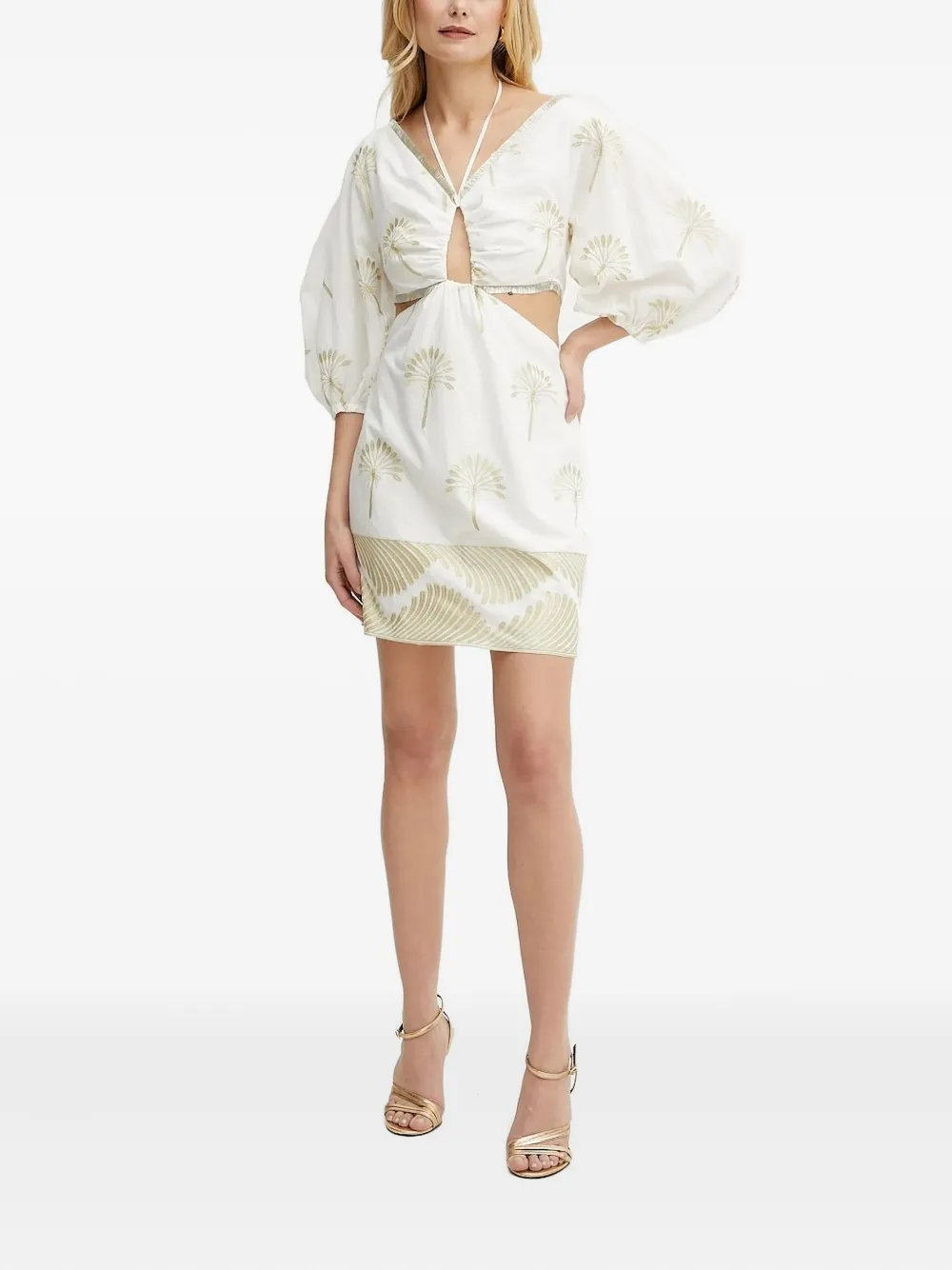 Платье мини с вышивкой SIMONA CORSELLINI, белый
Платье мини с вышивкой SIMONA CORSELLINI, белый