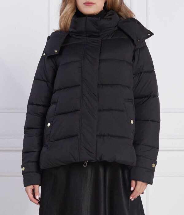 Куртка женская Joop! утепленная с капюшоном, черный 
Куртка женская Joop! утепленная с капюшоном, черный