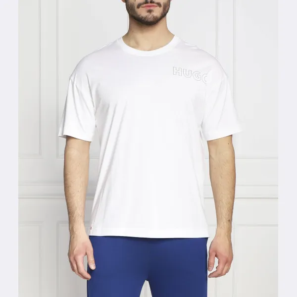 Однотонная футболка стандартного кроя Hugo, белый
Однотонная футболка стандартного кроя Hugo, белый