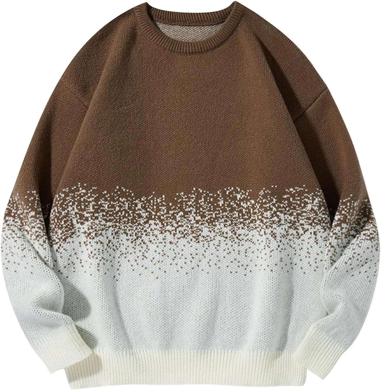 Мужской свитер Oversized с эффектом Ombre, легкий свободный крой
Мужской свитер Oversized с эффектом Ombre, легкий свободный крой