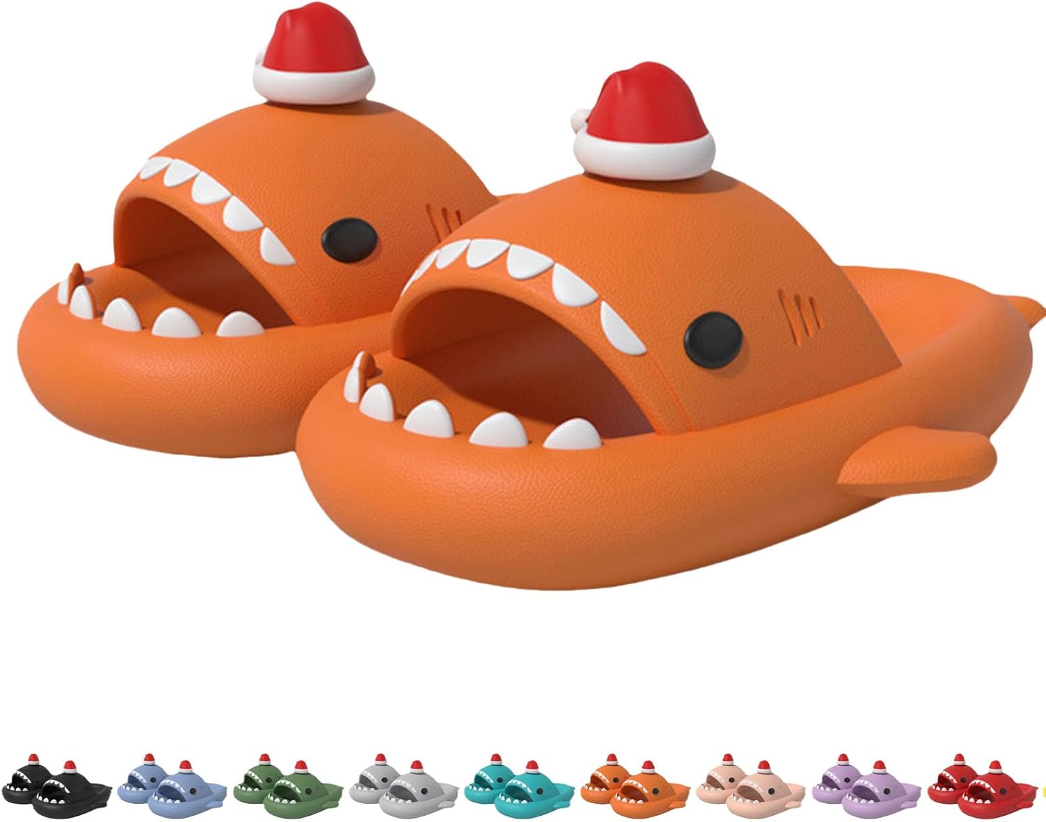 Унисекс тапочки «Акула Облако», противоскользящие, быстросохнущие пляжные и душевые сандалии, рождественская обувь для пар Generic, оранжевый
Унисекс тапочки «Акула Облако», противоскользящие, быстросохнущие пляжные и душевые сандалии, рождественская обувь для пар Generic, оранжевый