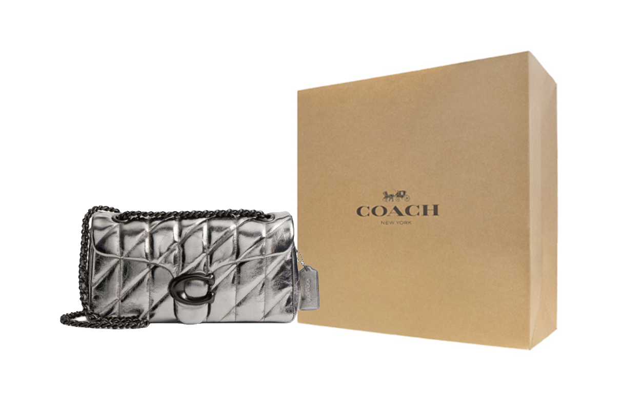 COACH Сумка кроссбоди Tabby из овчины, средняя женская сумка через плечо Anthracite
COACH Сумка кроссбоди Tabby из овчины, средняя женская сумка через плечо Anthracite