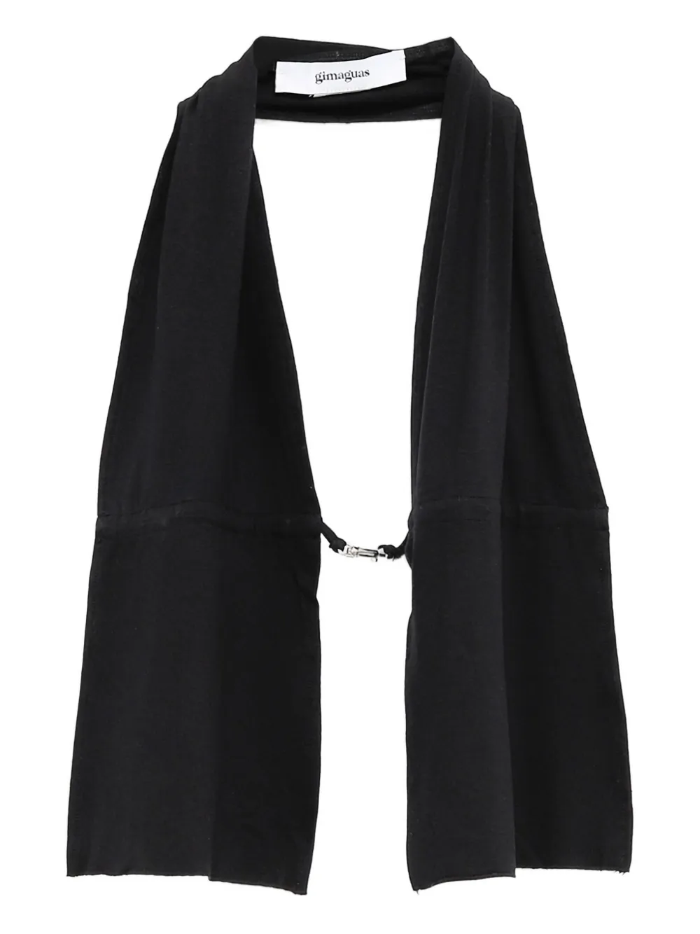 Топ Mia с вырезом халтер и драпировкой Gimaguas, черный
Топ Mia с вырезом халтер и драпировкой Gimaguas, черный