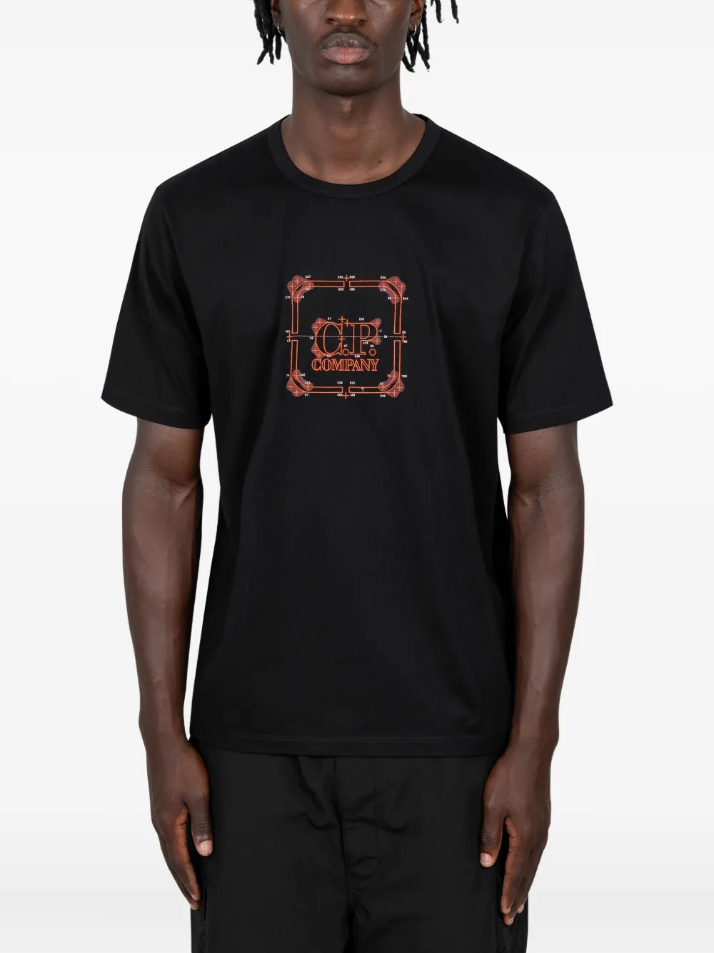 Футболка с логотипом C.P. Company, черный
Футболка с логотипом C.P. Company, черный