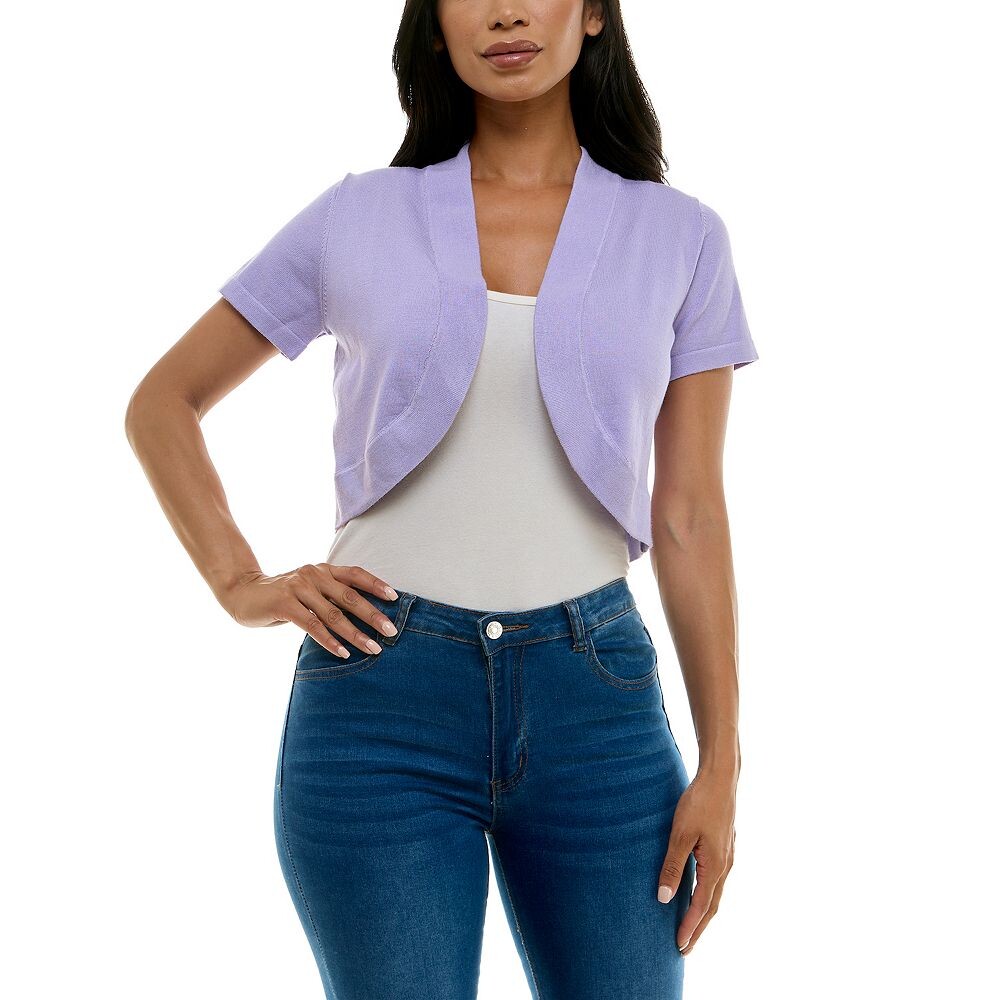 Женское укороченное болеро с открытым передом Nina Leonard, цвет Lavender
Женское укороченное болеро с открытым передом Nina Leonard, цвет Lavender