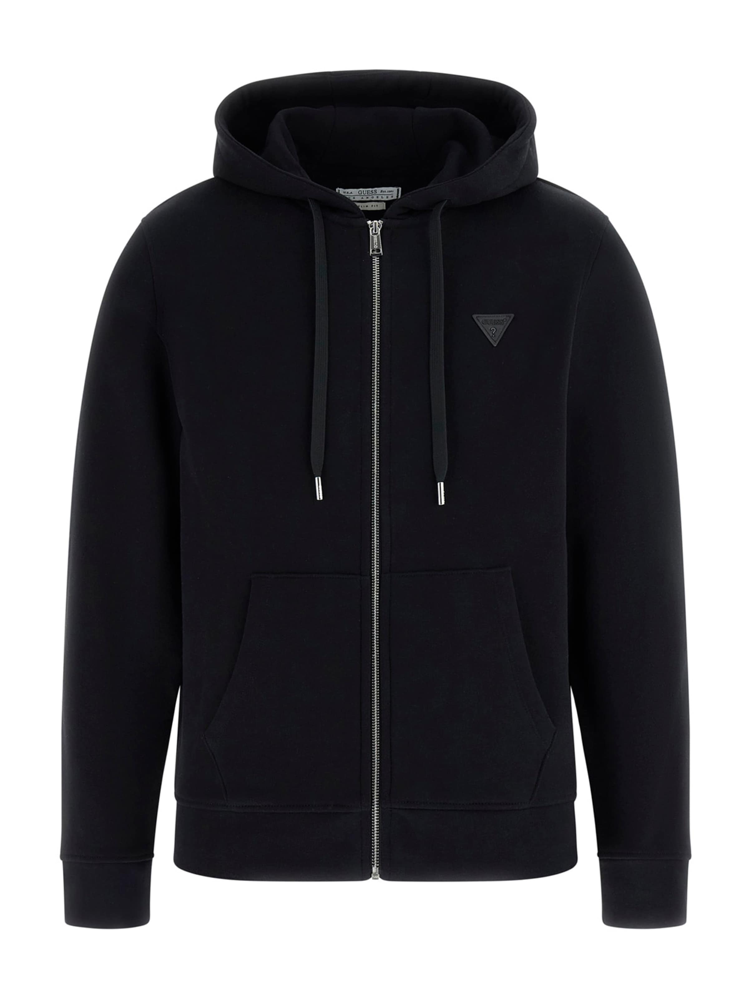GUESS Худи на молнии в черном цвете
GUESS Худи на молнии в черном цвете
