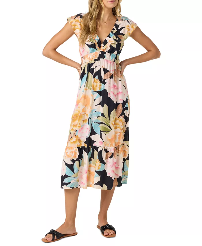 Платье миди Zetta с короткими рукавами и V-образным вырезом для юниоров O'Neill, черный
Платье миди Zetta с короткими рукавами и V-образным вырезом для юниоров O'Neill, черный