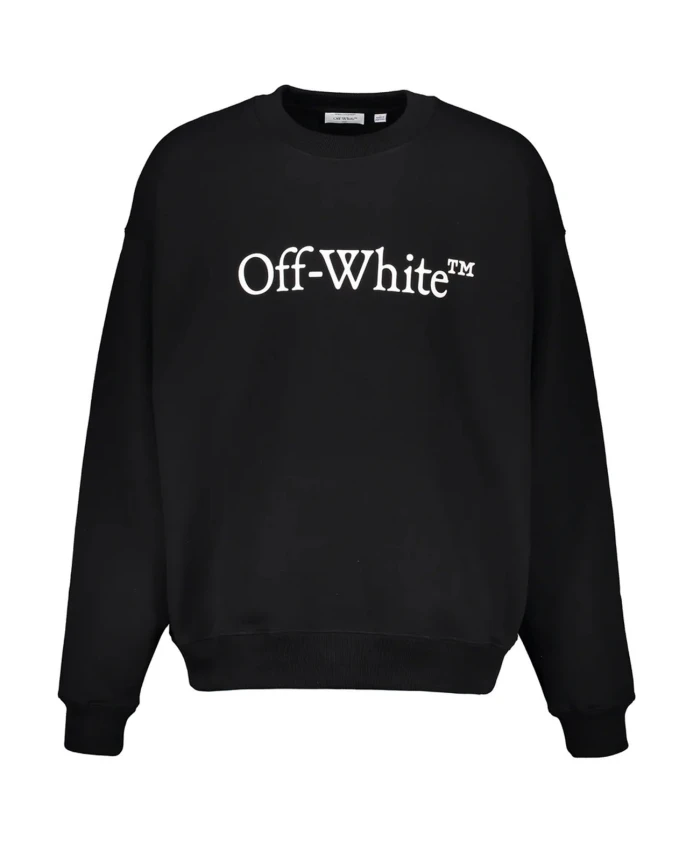 Толстовка с логотипом. Off White, черный
Толстовка с логотипом. Off White, черный