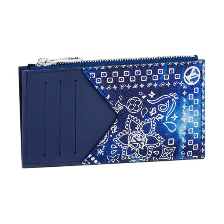 Кошелек для монет с банданой и монограммой синий LOUIS VUITTON
Кошелек для монет с банданой и монограммой синий LOUIS VUITTON