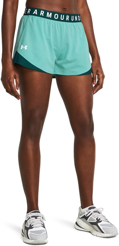 Женские шорты Under Armour Play Up Twist 3.0, (482) Radial Turquoise/Hydro Teal/White
Женские шорты Under Armour Play Up Twist 3.0, (482) Radial Turquoise/Hydro Teal/White