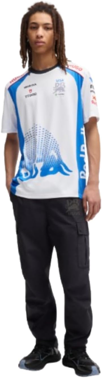 Футболка HUGO Mens F1 2025 Vcarb Racing Bull Team Driver, Bright White, Белый, Футболка HUGO Mens F1 2025 Vcarb Racing Bull Team Driver, Bright White
Футболка HUGO Mens F1 2025 Vcarb Racing Bull Team Driver, Bright White, Белый, Футболка HUGO Mens F1 2025 Vcarb Racing Bull Team Driver, Bright White