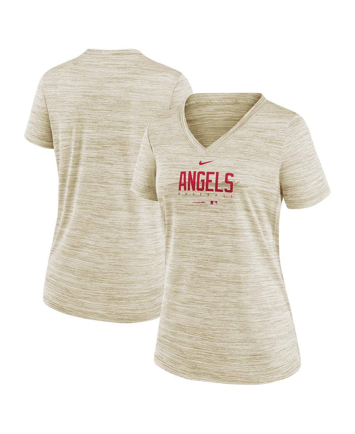 Женская кремовая футболка с v-образным вырезом Los Angeles Angels City Connect Velocity Practice Performance Nike, Бежевый, Женская кремовая футболка с v-образным вырезом Los Angeles Angels City Connect Velocity Practice Performance Nike
Женская кремовая футболка с v-образным вырезом Los Angeles Angels City Connect Velocity Practice Performance Nike, Бежевый, Женская кремовая футболка с v-образным вырезом Los Angeles Angels City Connect Velocity Practice Performance Nike