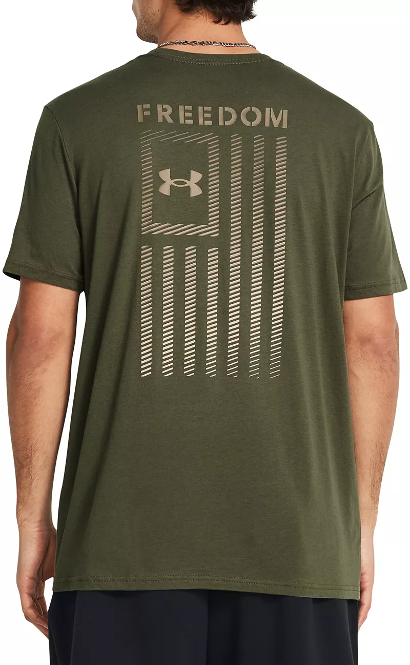 Мужская футболка с градиентом и флагом свободы Under Armour, цвет Marine Od Gr/Federal Tan
Мужская футболка с градиентом и флагом свободы Under Armour, цвет Marine Od Gr/Federal Tan
