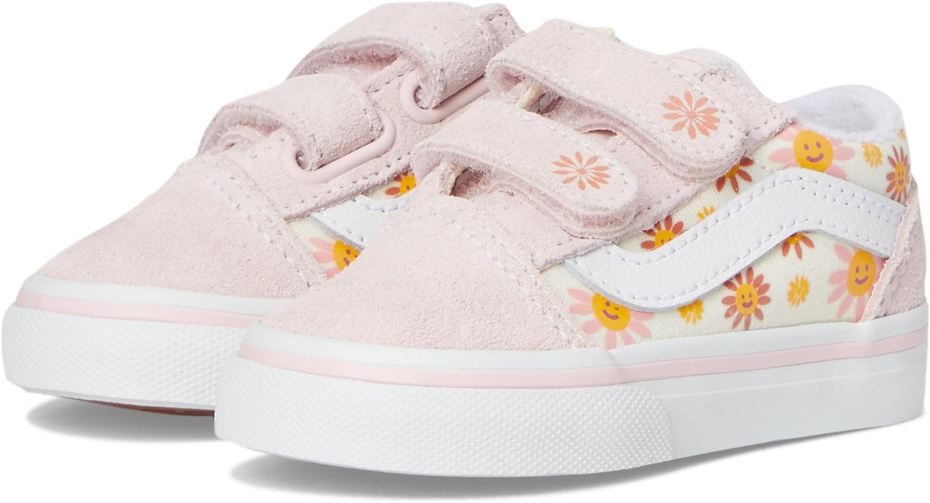 Кроссовки Vans Kids Toddler Old Skool V, цвет Sunshine Flower Pastel Pink
Кроссовки Vans Kids Toddler Old Skool V, цвет Sunshine Flower Pastel Pink