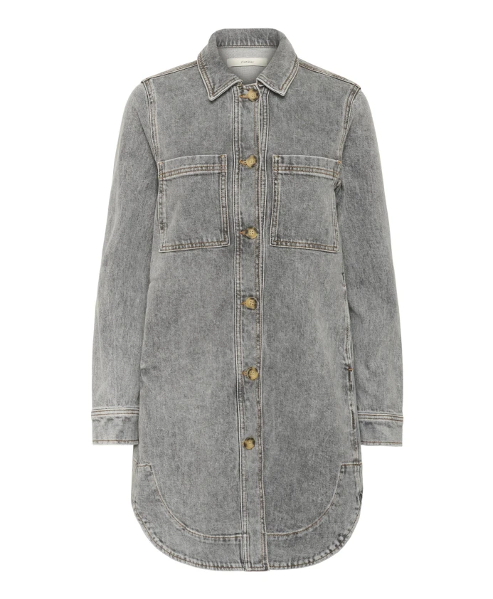 Светло-Серое джинсовое платье Inwear, серый
Светло-Серое джинсовое платье Inwear, серый