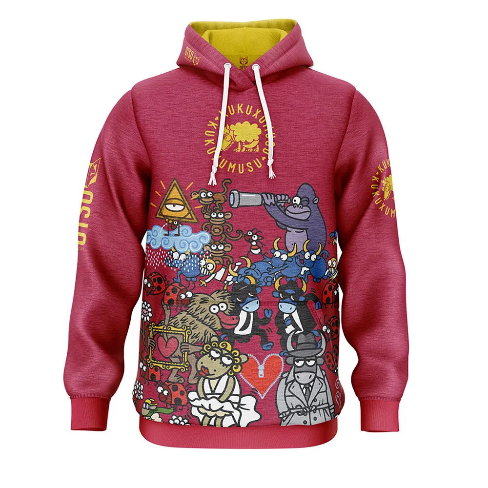 Худи Otso Kukuxumusu Mix Kuku, розовый
Худи Otso Kukuxumusu Mix Kuku, розовый
