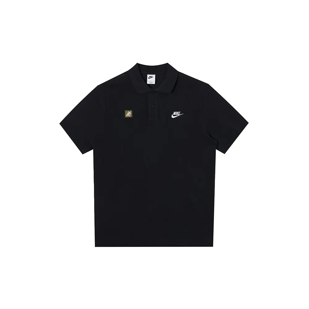 Рубашка поло унисекс черная Nike, черный
Рубашка поло унисекс черная Nike, черный