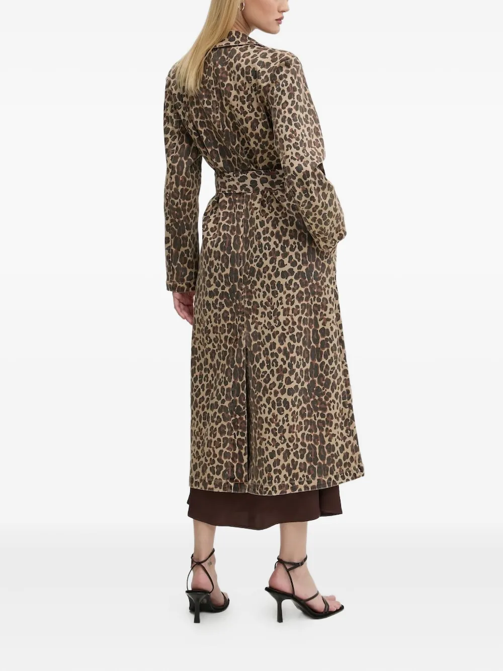 Пальто с леопардовым принтом и поясом NEVER FULLY DRESSED, нейтральный
Пальто с леопардовым принтом и поясом NEVER FULLY DRESSED, нейтральный