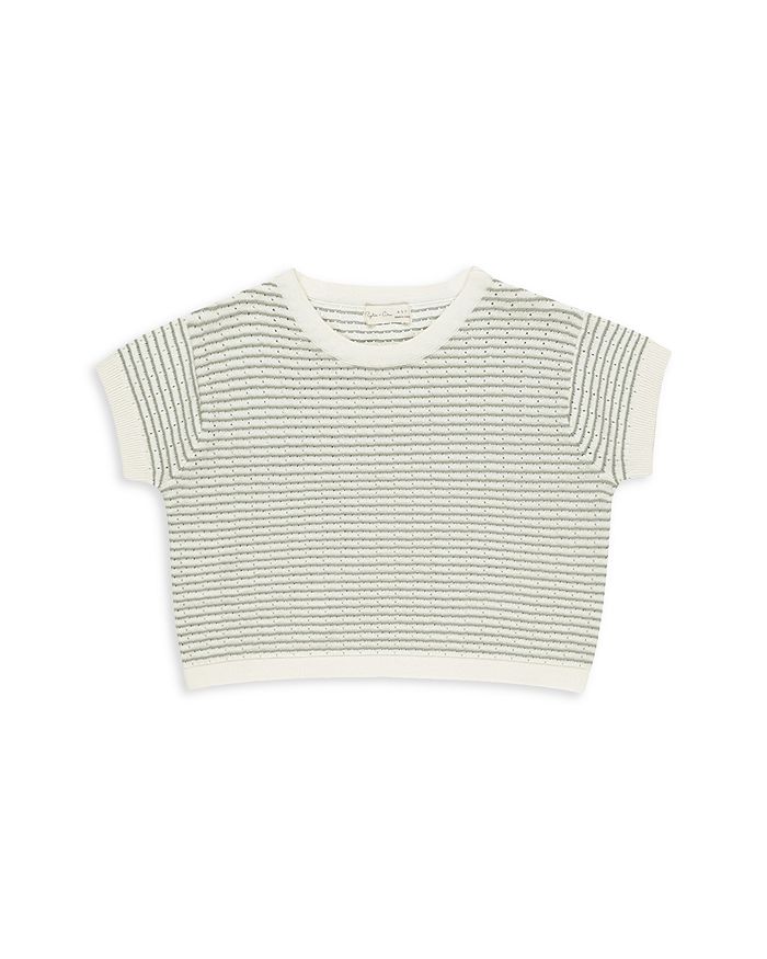 Футболка свободного кроя в полоску для девочек - Little Kid Rylee + Cru, слоновая кость/кремовый
Футболка свободного кроя в полоску для девочек - Little Kid Rylee + Cru, слоновая кость/кремовый