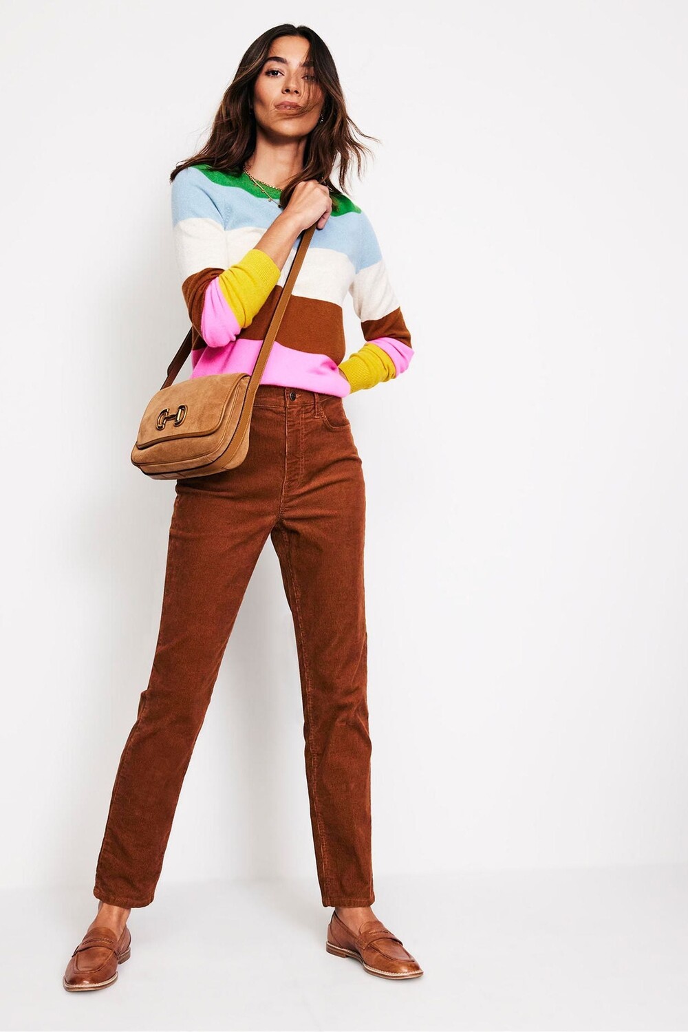 Узкие вельветовые джинсы с 5 карманами Boden, коричневый
Узкие вельветовые джинсы с 5 карманами Boden, коричневый