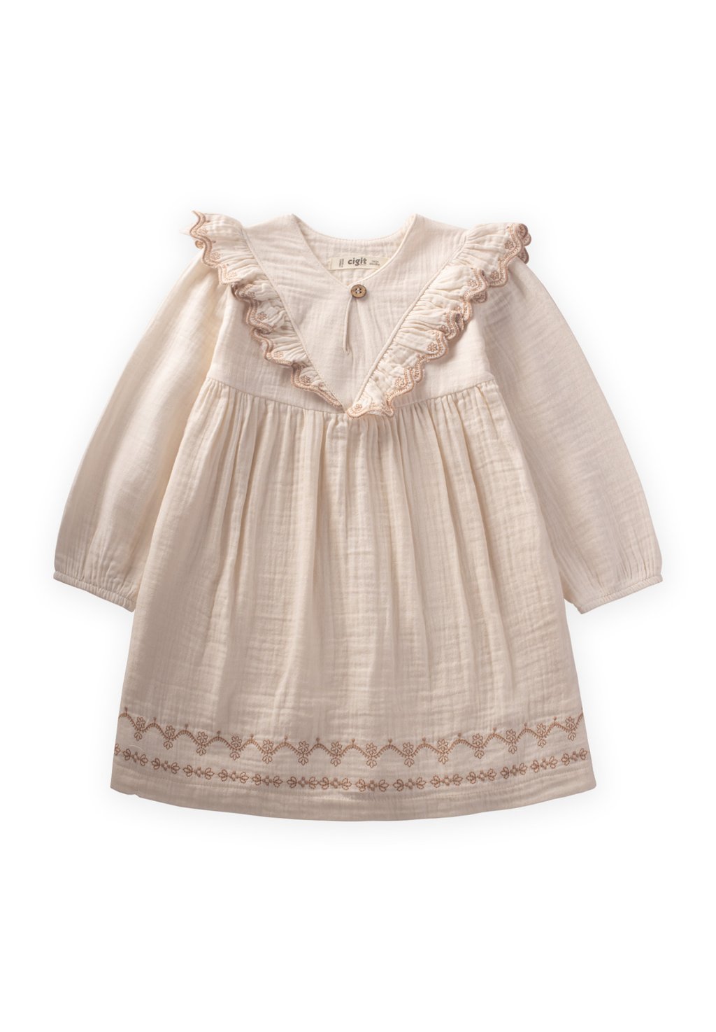 Повседневное платье Cigit, слоновая кость
Повседневное платье Cigit, слоновая кость