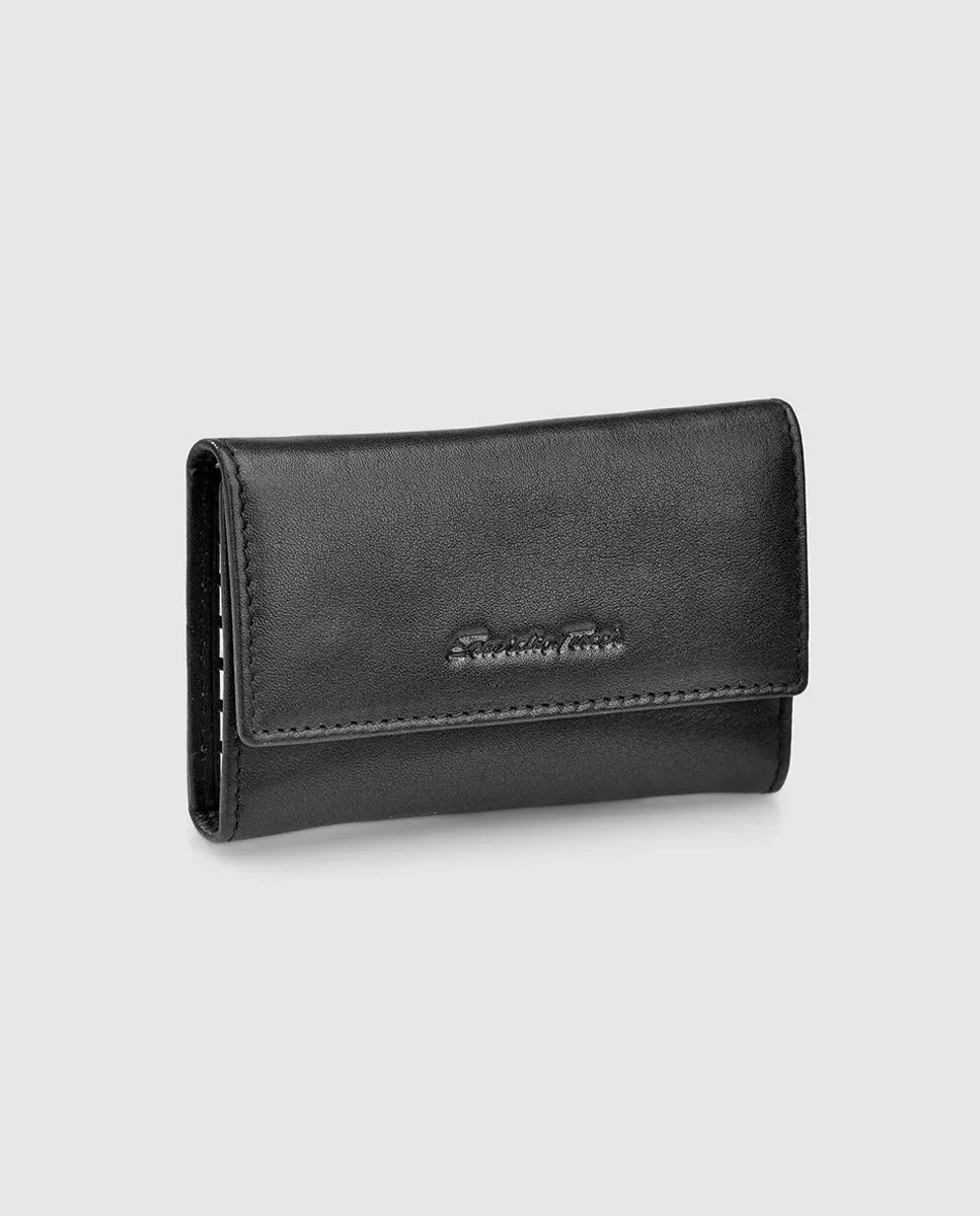 Мужской черный кожаный брелок Emidio Tucci
Мужской черный кожаный брелок Emidio Tucci