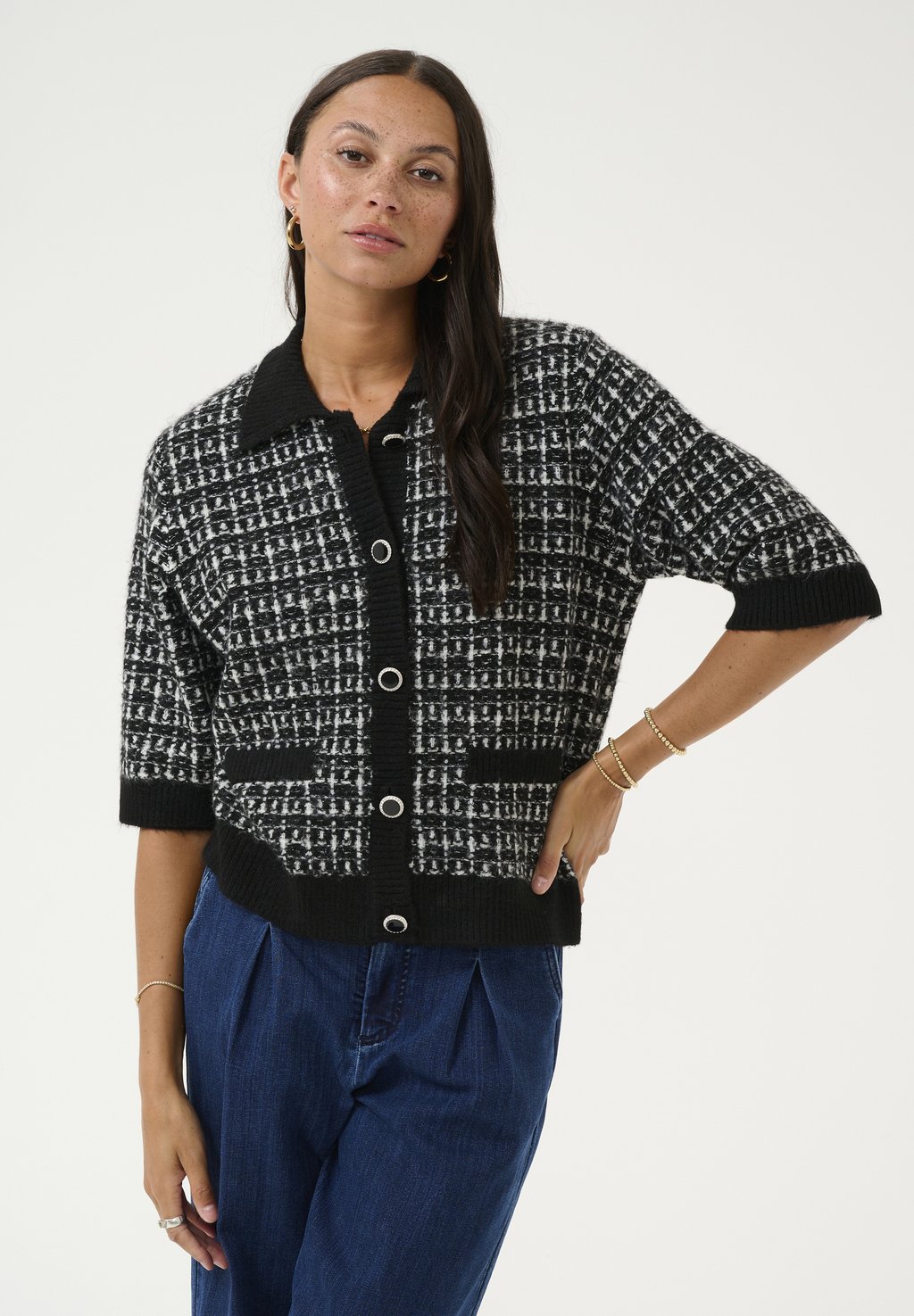 Кардиган Kaffe, черный
Кардиган Kaffe, черный