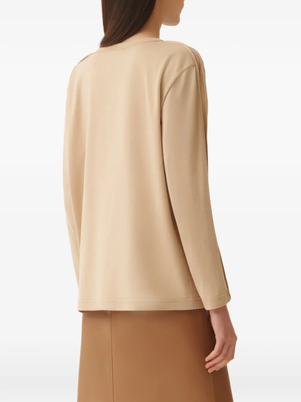 Топ с длинными рукавами Fabiana Filippi, бежевый
Топ с длинными рукавами Fabiana Filippi, бежевый