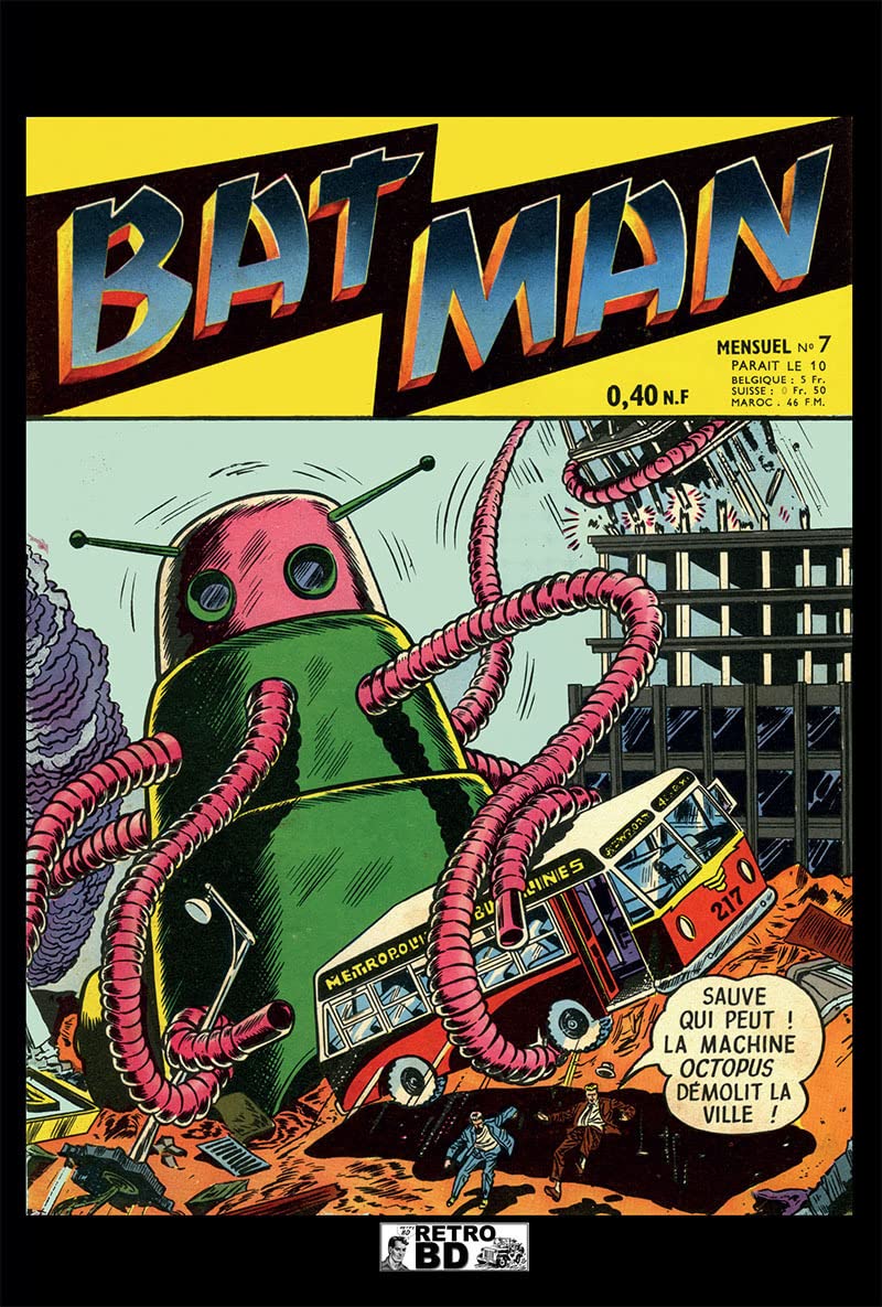 Bat Man - numéros 1 à 8 (RETROBD)
Bat Man - numéros 1 à 8 (RETROBD)