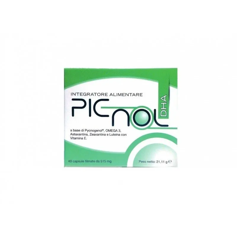 Picnol Dha 40 капсул антиоксидантная добавка 
Picnol Dha 40 капсул антиоксидантная добавка