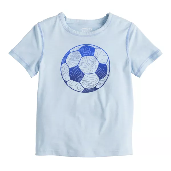 Футболка с адаптивной сенсорной графикой для малышей и мальчиков 4–12 лет Jumping Beans, цвет blue soccer ball
Футболка с адаптивной сенсорной графикой для малышей и мальчиков 4–12 лет Jumping Beans, цвет blue soccer ball