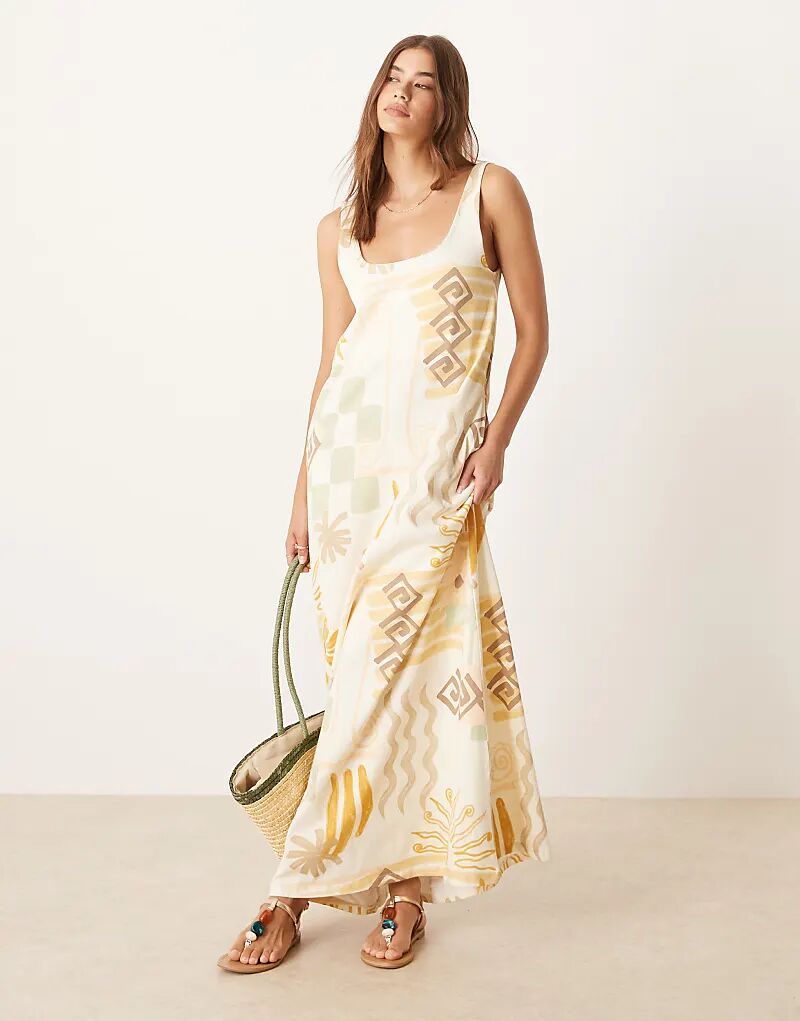 Платье-трапеция макси ASOS DESIGN с принтом в стиле пэчворк
Платье-трапеция макси ASOS DESIGN с принтом в стиле пэчворк