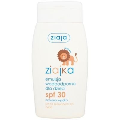 Зиайка, водостойкая эмульсия для детей с первых дней, SPF 30, 125 мл Ziaja
Зиайка, водостойкая эмульсия для детей с первых дней, SPF 30, 125 мл Ziaja