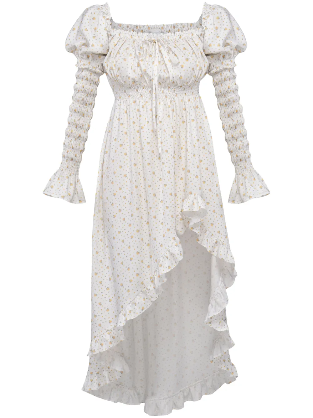 Платье миди с цветочным принтом Sleeper, белый
Платье миди с цветочным принтом Sleeper, белый