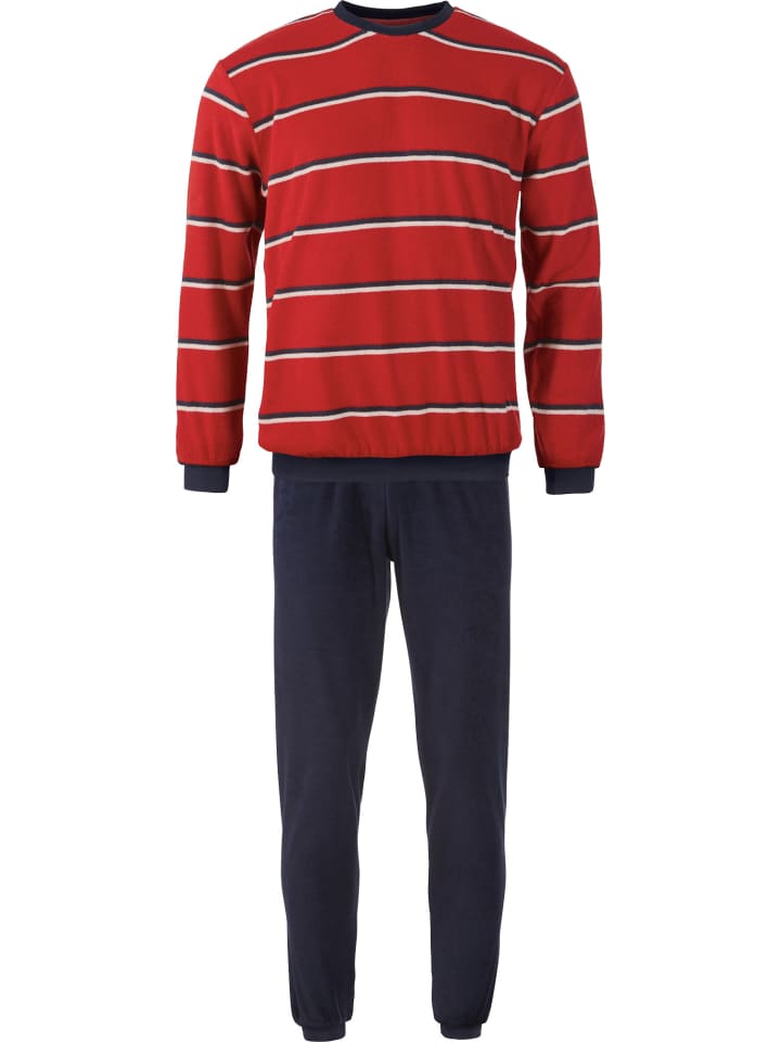 REDBEST Пижама из махровой ткани красного цвета
REDBEST Пижама из махровой ткани красного цвета