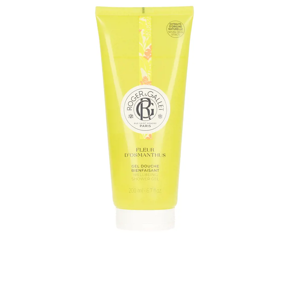 Гель для душа Fleur d’osmanthus gel de ducha bienestar Roger & Gallet, 200 мл.
Гель для душа Fleur d’osmanthus gel de ducha bienestar Roger & Gallet, 200 мл.