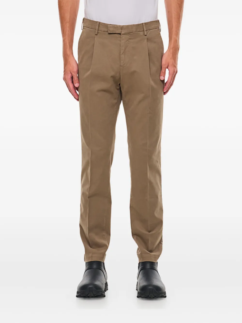 Брюки со складками PT Torino, коричневый
Брюки со складками PT Torino, коричневый