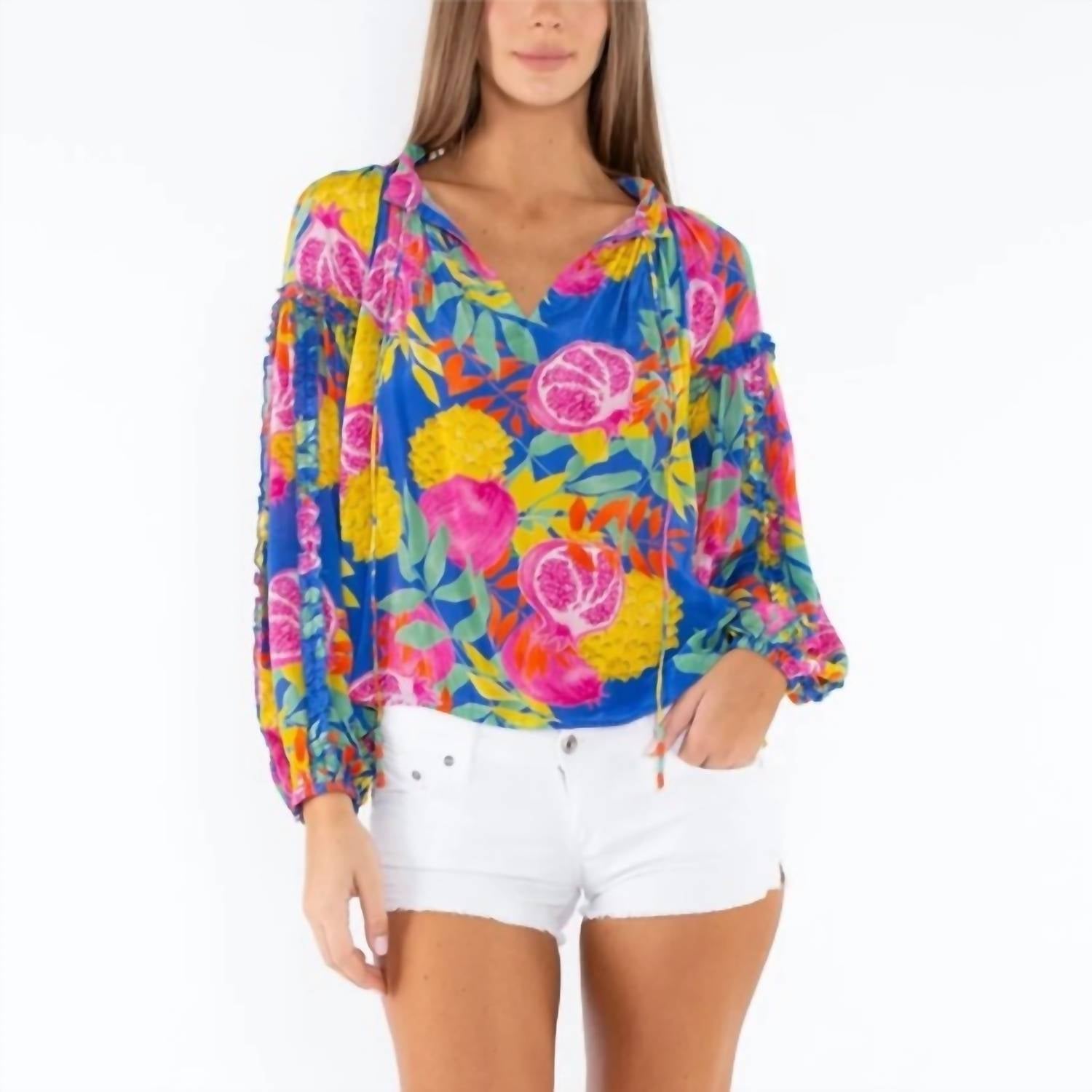 Топ Arizona в цвете Blue Pomegranate TAJ by SABRINA CRIPPA
Топ Arizona в цвете Blue Pomegranate TAJ by SABRINA CRIPPA