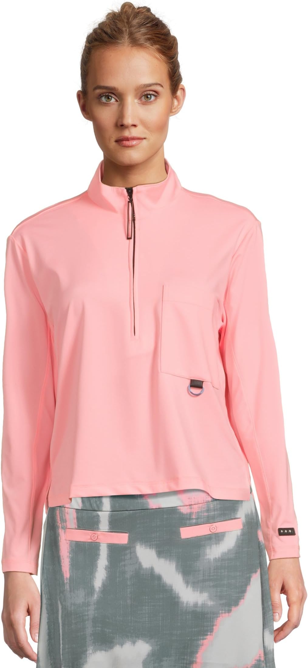 Свитер Jamie Sadock Women's Cloud 1/4 Zip Sweater, Azalea Pink
Свитер Jamie Sadock Women's Cloud 1/4 Zip Sweater, Azalea Pink